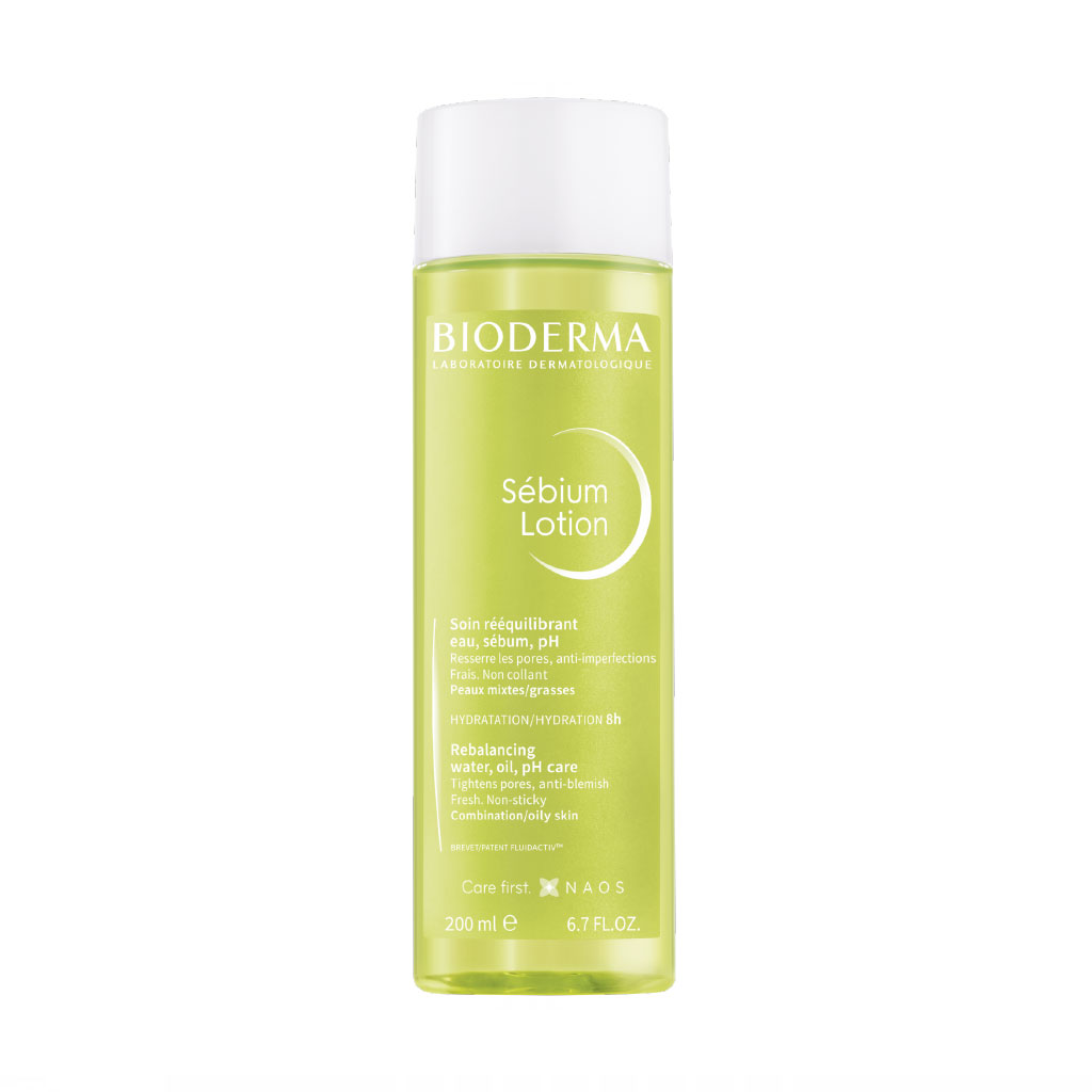 Bioderma, Sebium lotion, Balancing lotion for combination and oily skin, 200 ml