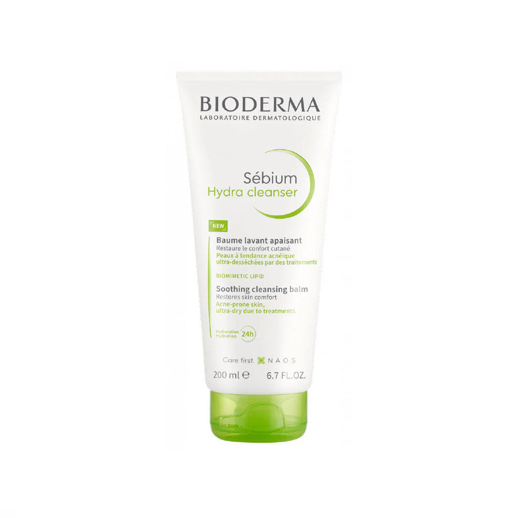 Bioderma, Sebium hydra cleanser, Hydrating cleanser for oily and sensitive skin, 200 ml