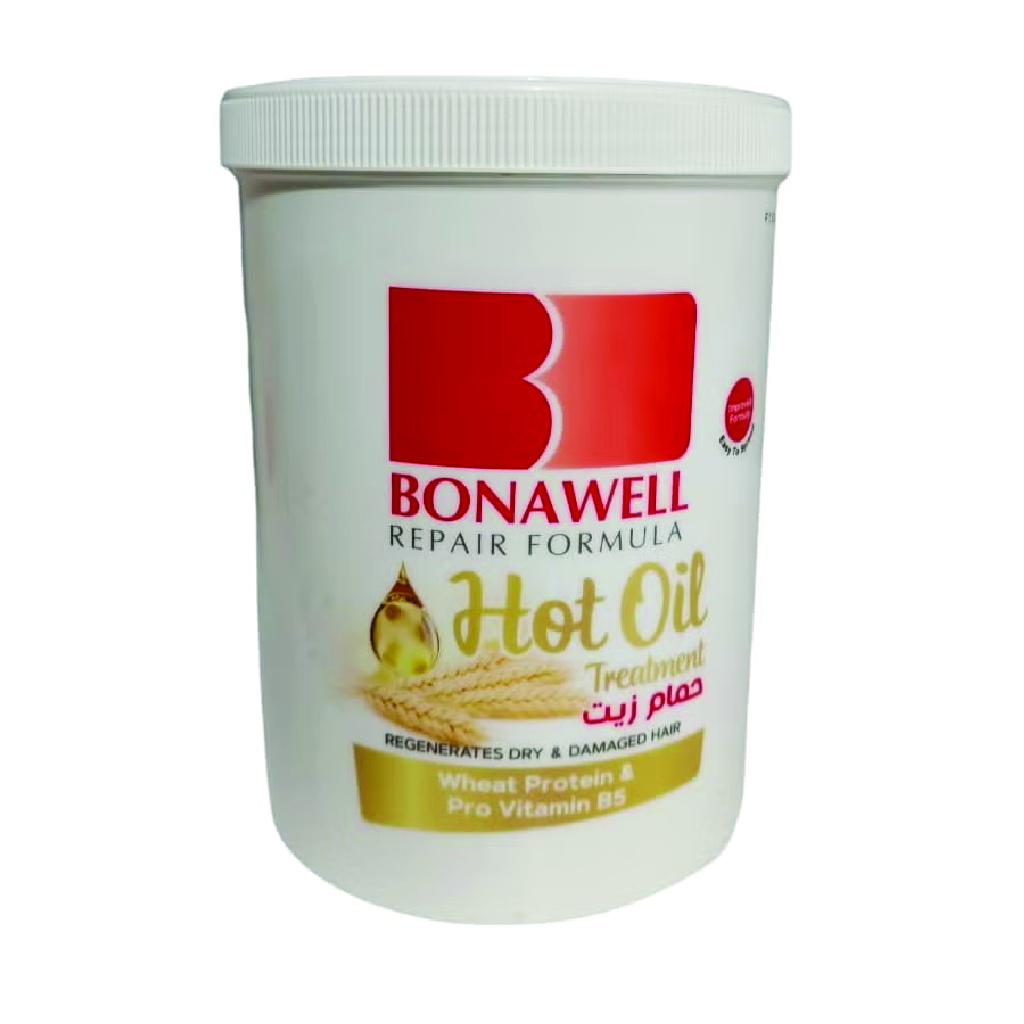 Bonawell, Hot Oil Treatment Wheat, Nourishing oil treatment for damaged hair, 810 ml