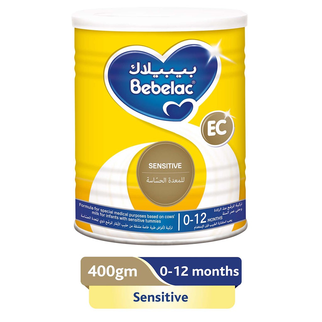 Bebelac Ec Sensitive Tummies Infant Milk Formula For 0 To 12 Months, 400G