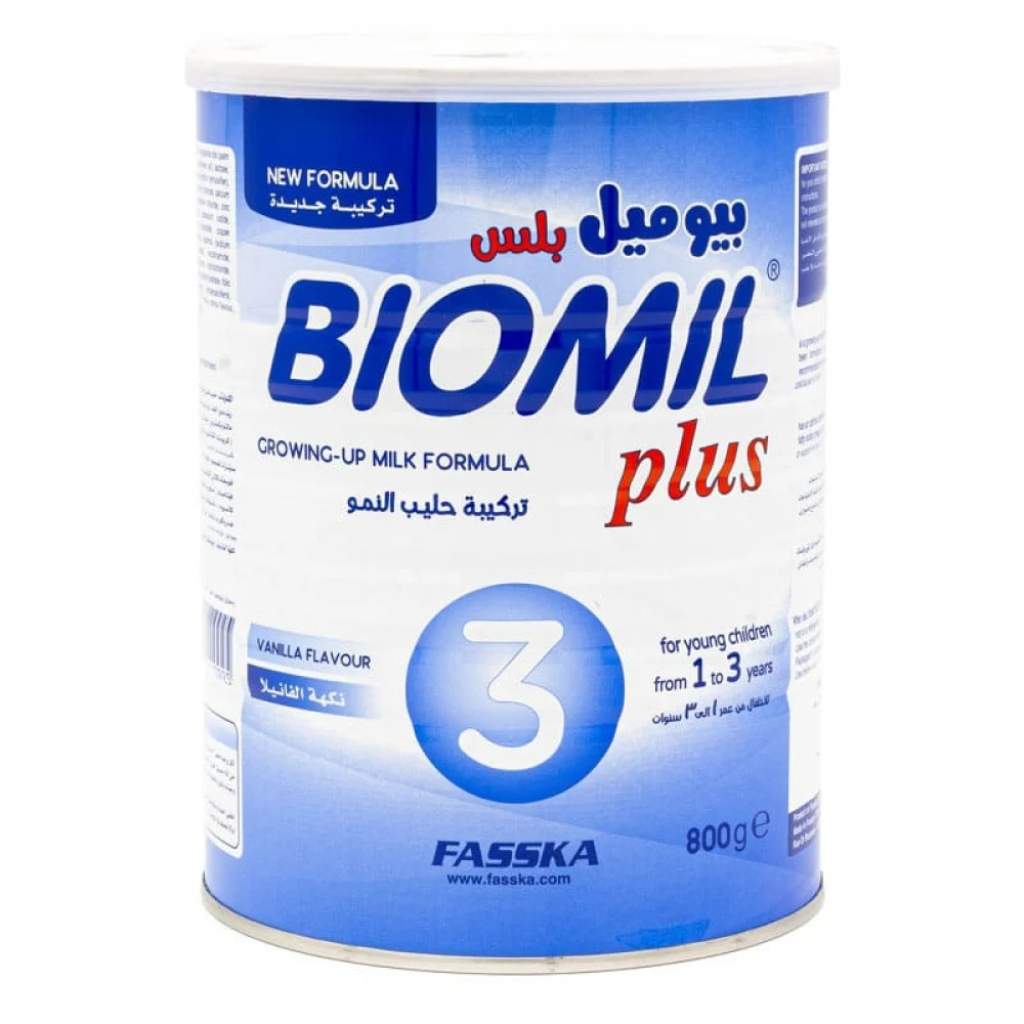 Biomil Plus Stage 3 Toddlers Milk Powder For 1 To 3 Years 800