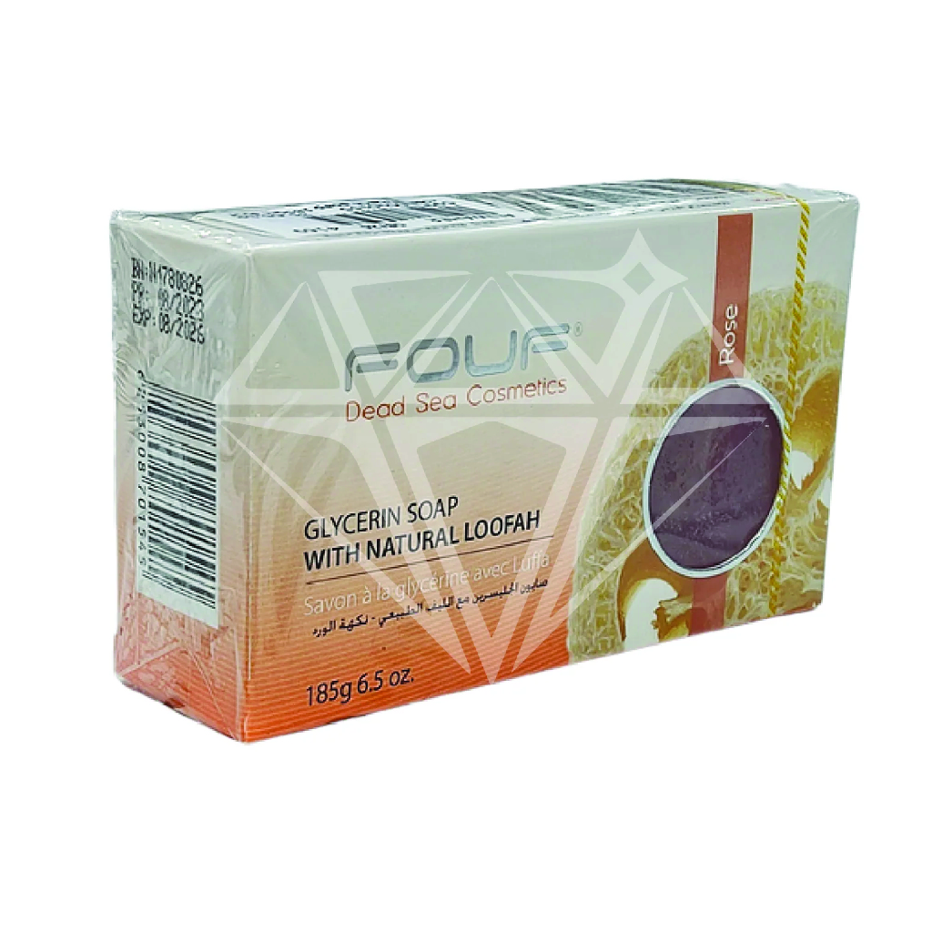 FOUF GLYCERIN ROSE SOAP 185 GM