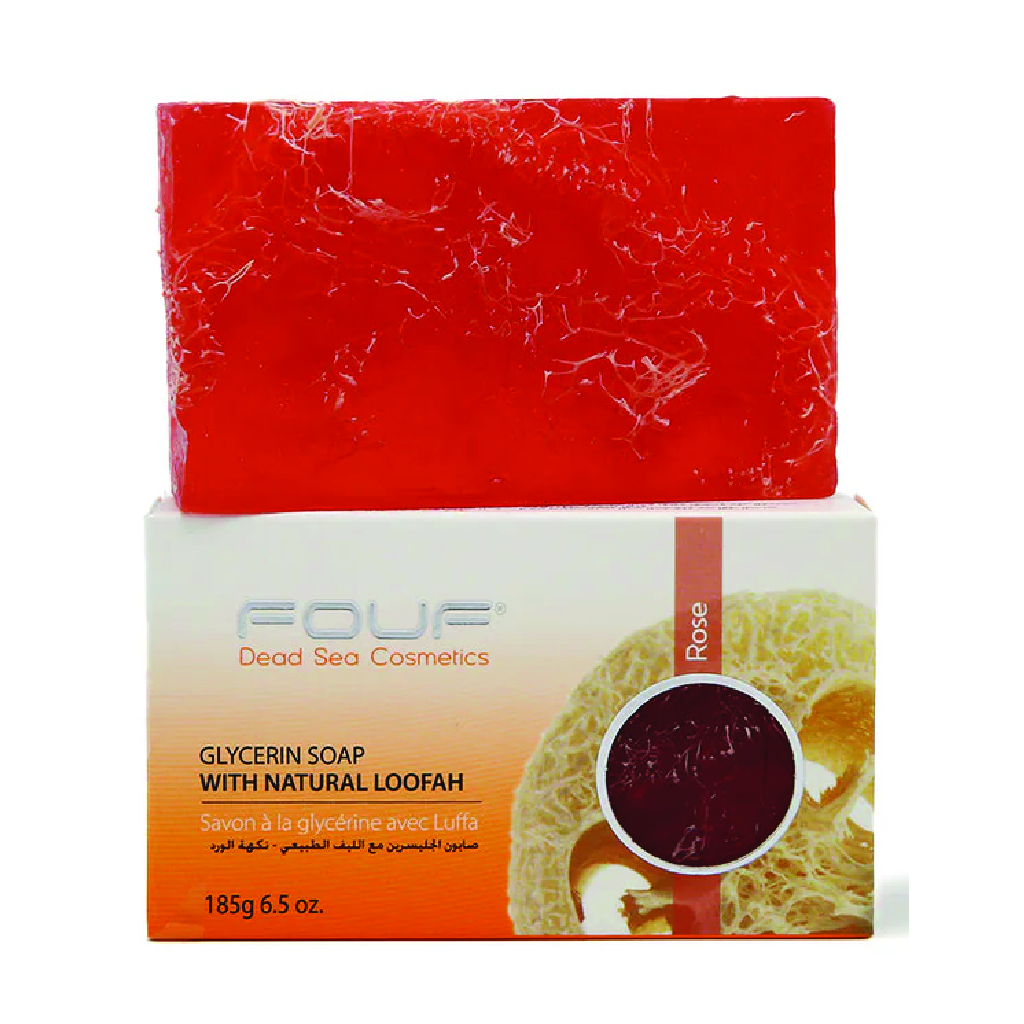 FOUF GLYCERIN ROSE SOAP 185 GM