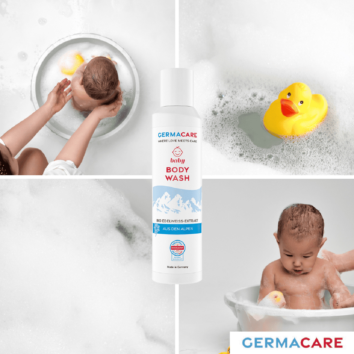Germacare Baby Body Wash, 200 Ml