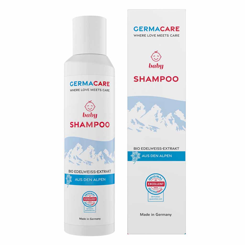 Germacare, Baby Shampoo, Gentle cleansing shampoo for delicate baby hair, 200 ml