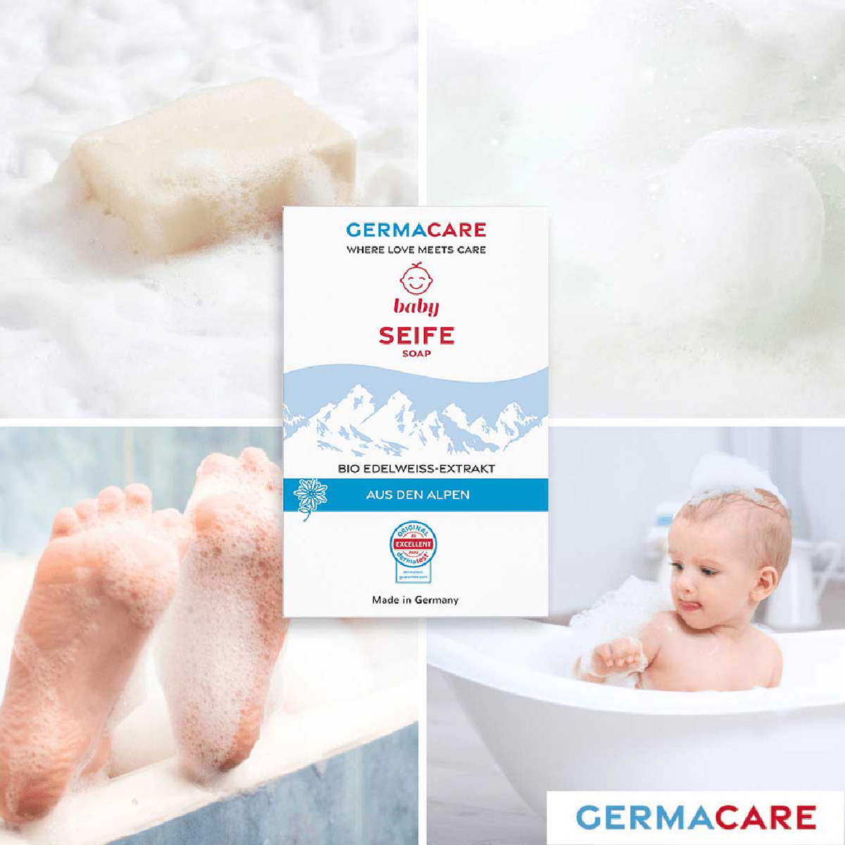 Germacare Baby Soap, 100 g
