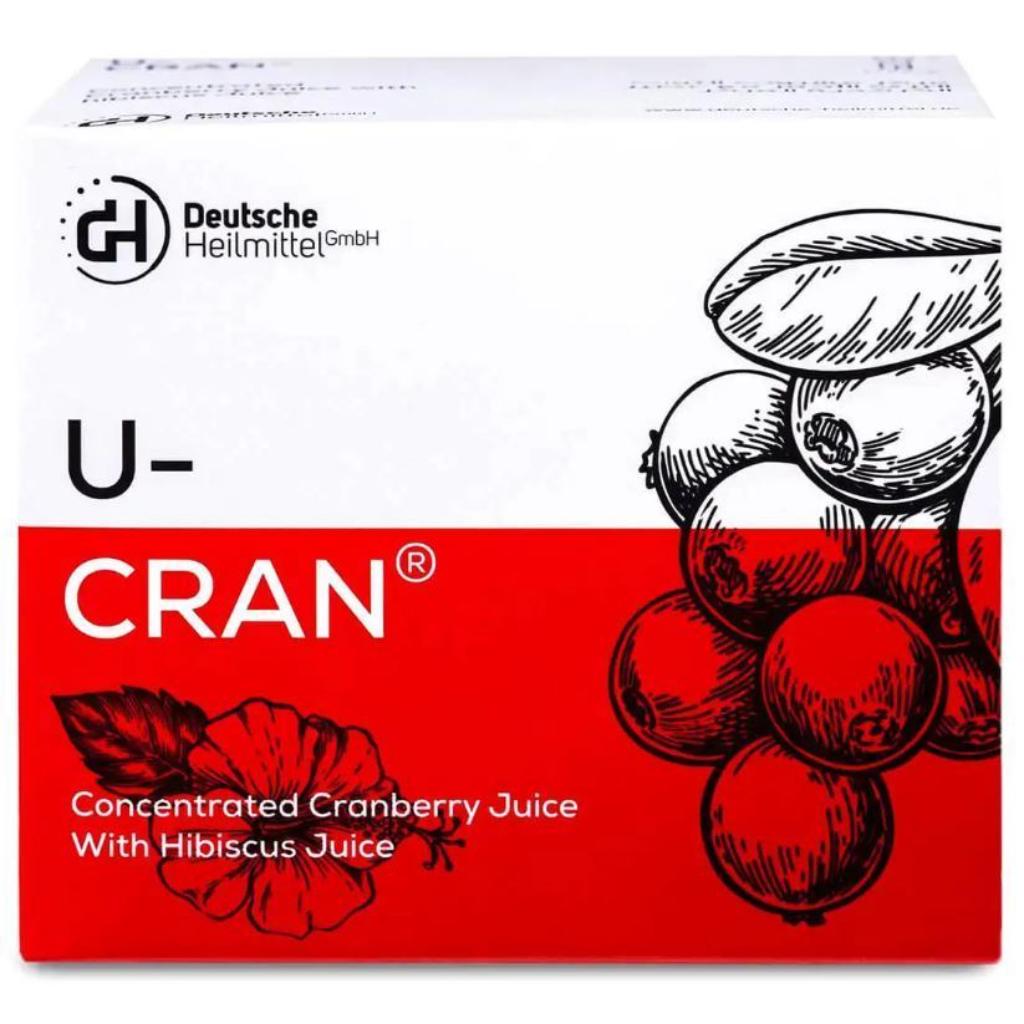 U-Cran, Concentrated Cranberry Juice with Hibiscus Juice, Urinary tract health juice blend