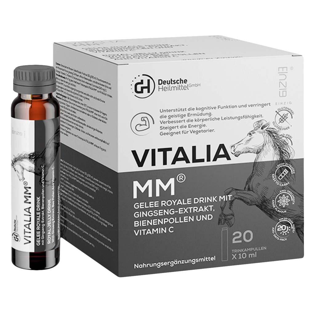 Vitalia, MM Liquid Supplement, Multivitamin and mineral formula in liquid form, 20 bottles x 10 ml