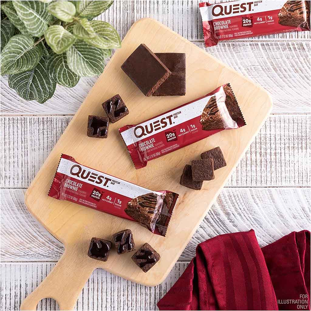 Quest, Nutrition Chocolate Brownie Flavoured Protein Bar 60g