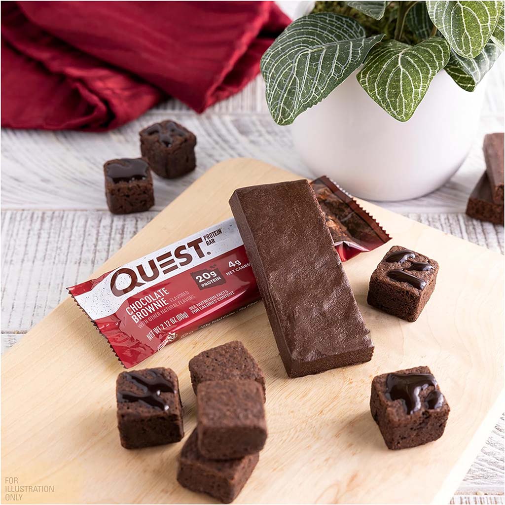 Quest, Nutrition Chocolate Brownie Flavoured Protein Bar 60g