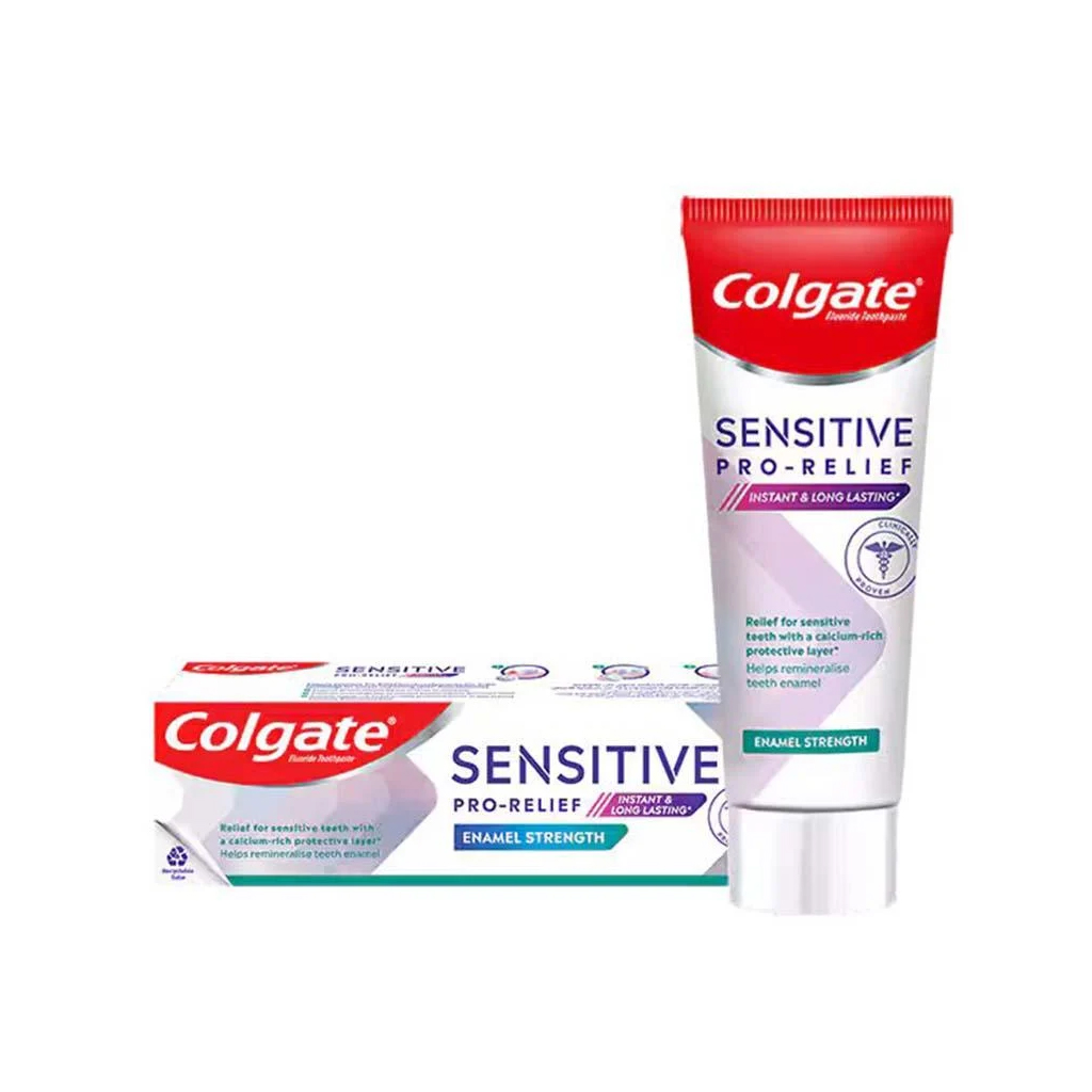 Colgate, Sensitive Pro Relief Enamel Toothpaste, Enamel protection toothpaste for sensitive teeth, 75ml