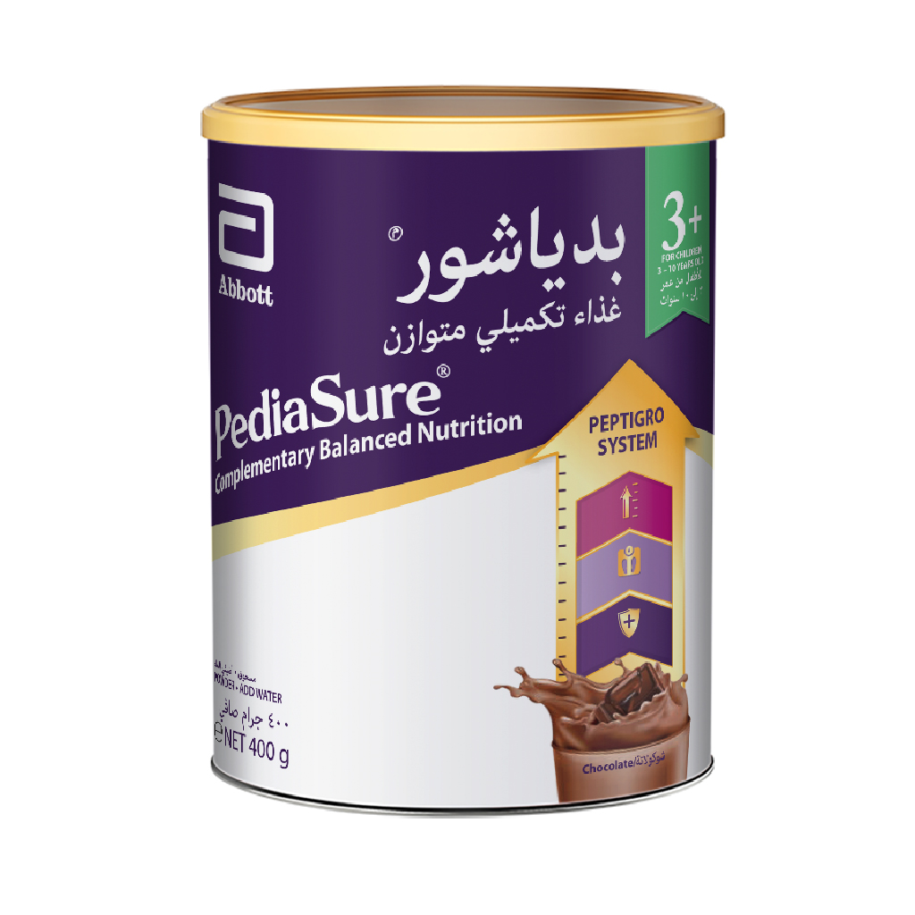 Pediasure Nutrient Fusion 3+ Chocolate, Complete Nutritional Drink Powder, 400g