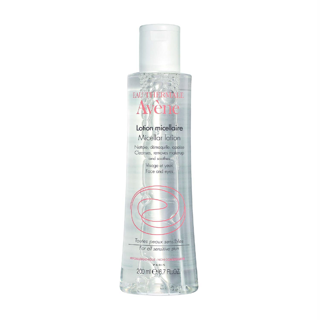 Avene, Micellar Lotion, Gentle makeup remover and facial cleanser for sensitive skin, 200 ml