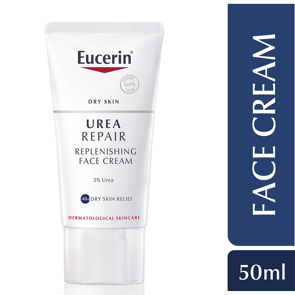 Eucerin, Urea Plus 5% Smoothing Face Cream, Soothing moisturizer, 50 ml