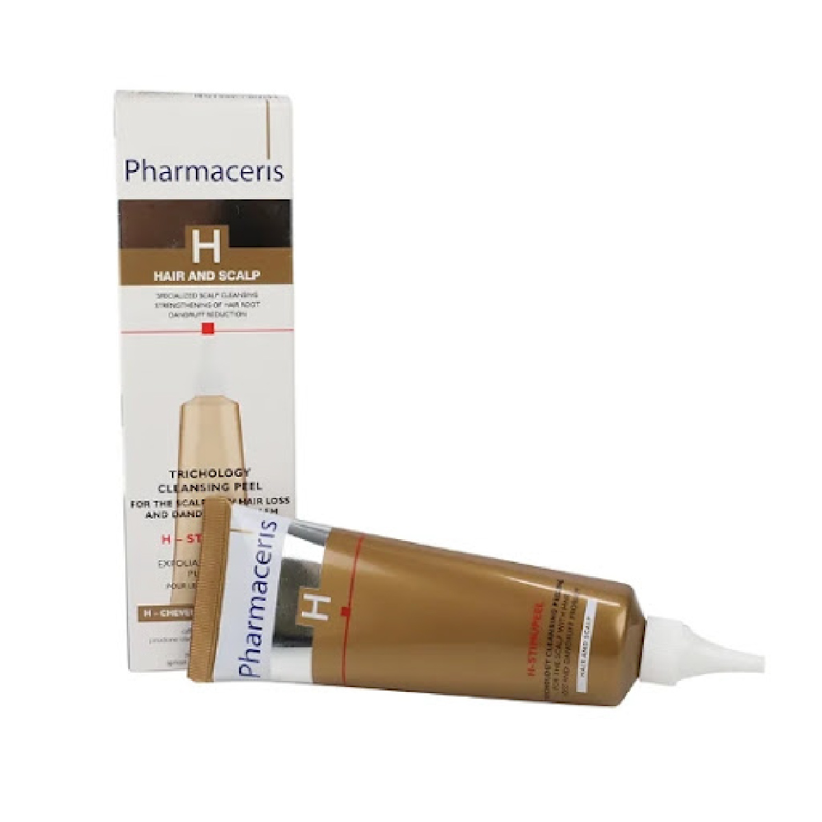 Pharmaceris, Hstimupeel Trichology Cleansing Peel, Scalp peeling treatment for healthy hair, 125ml