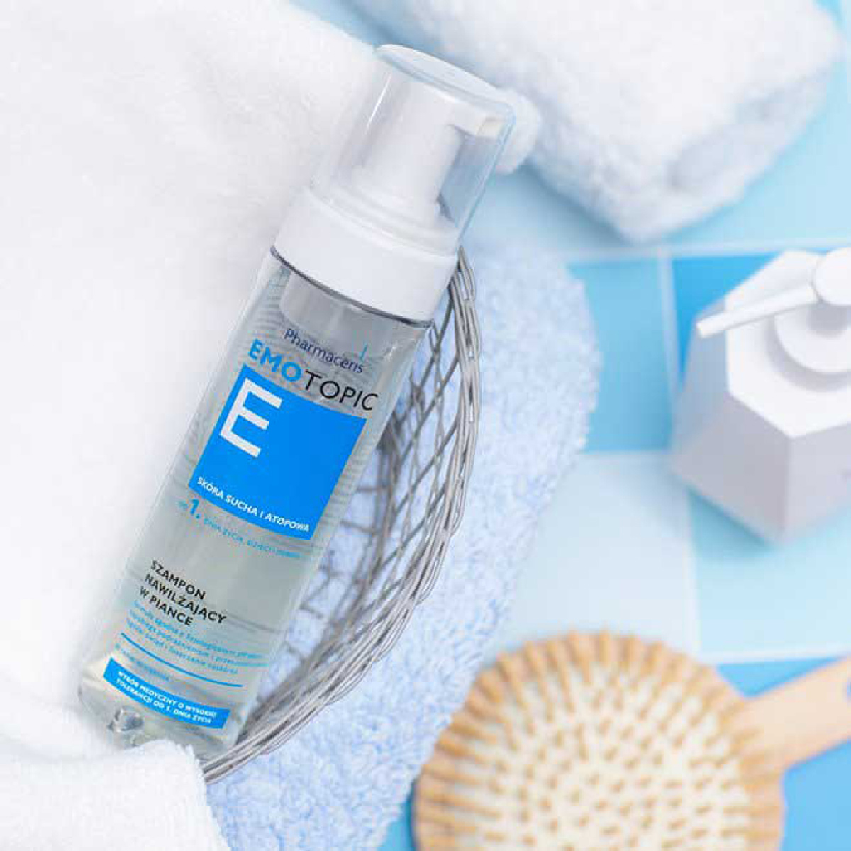 Pharmaceris, Emo Topic 3in1 Wash Gel, Gentle cleansing gel for sensitive and allergic skin, 200 ml