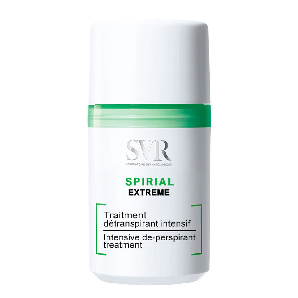 SVR, Spirial Extreme Intensive De-Perspirant, Strong antiperspirant for excessive sweating, 20ml