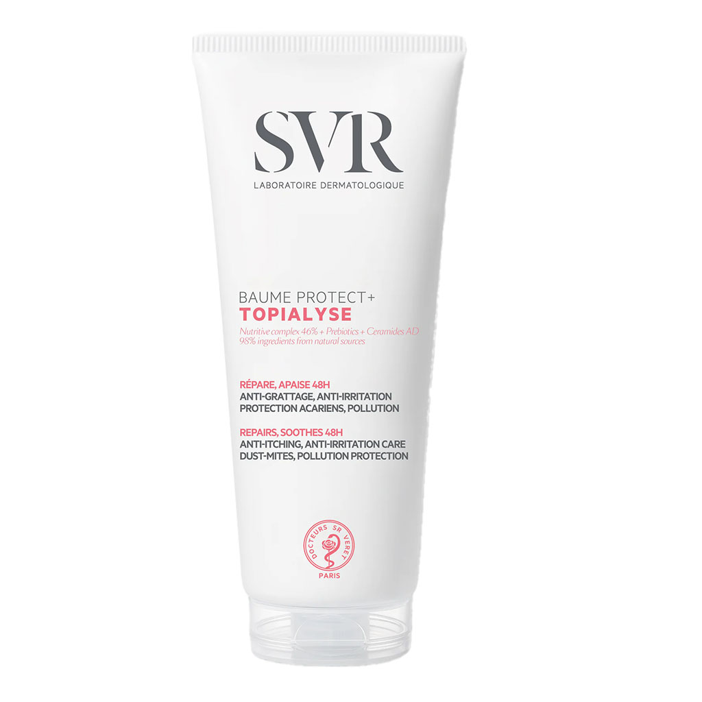 SVR, Topialyse Protect+ Balm, Soothing protective balm for very dry and sensitive skin, 200ml