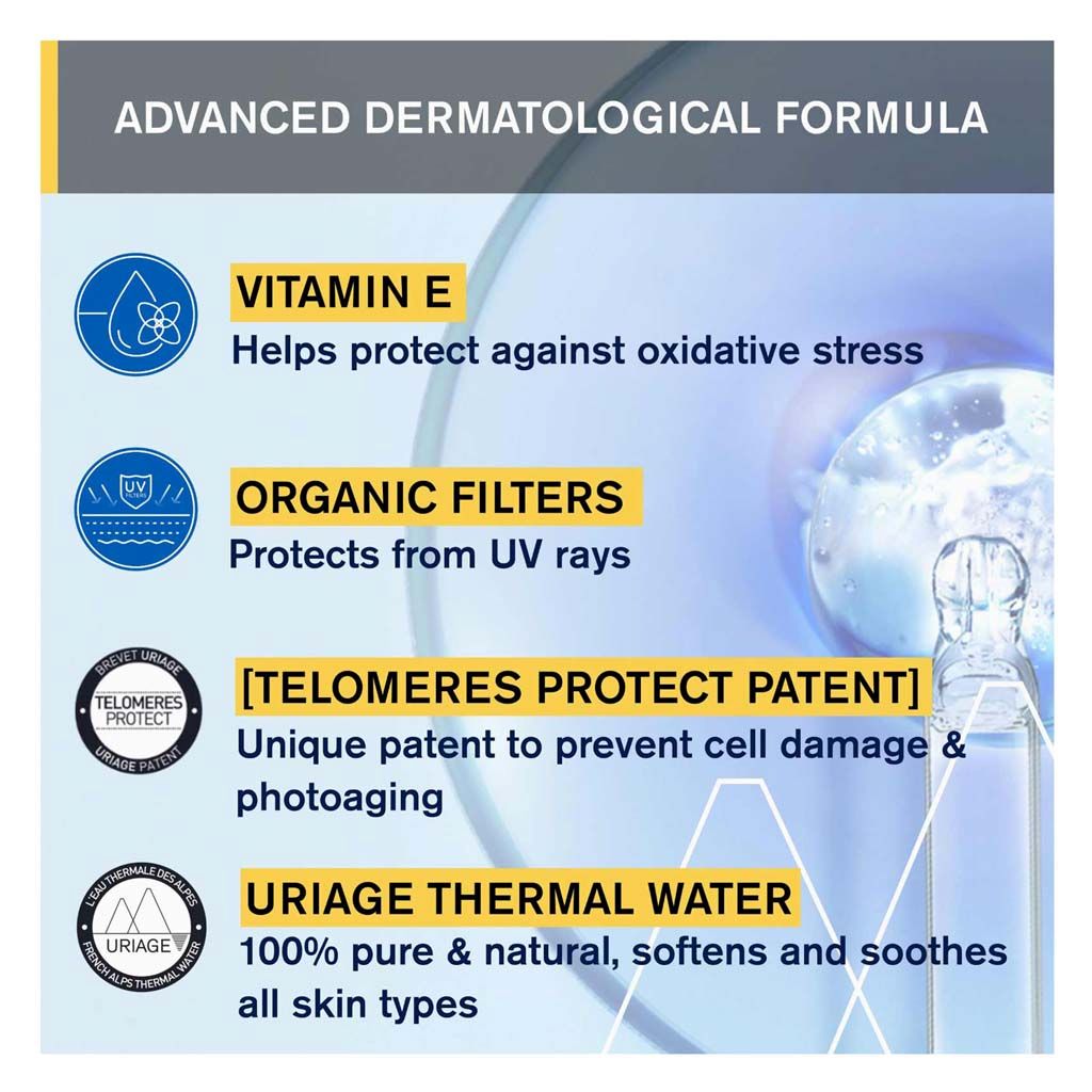 Uriage, Bariesun SPF 50+ Lotion, High protection moisturizing sunscreen lotion, 100ml