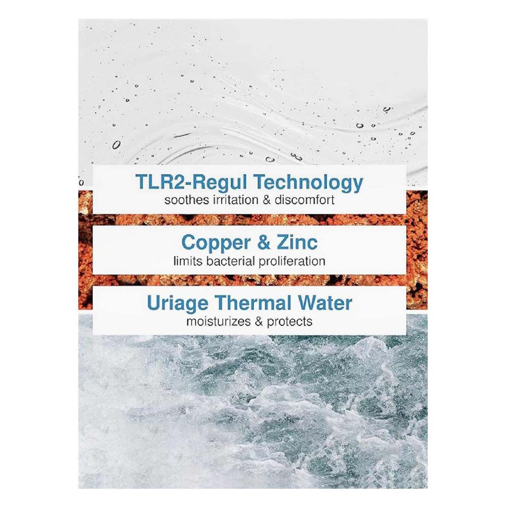 Uriage, Bariederm-Cica Cleansing Gel, Soothing cleansing gel for sensitive and irritated skin, 200ml