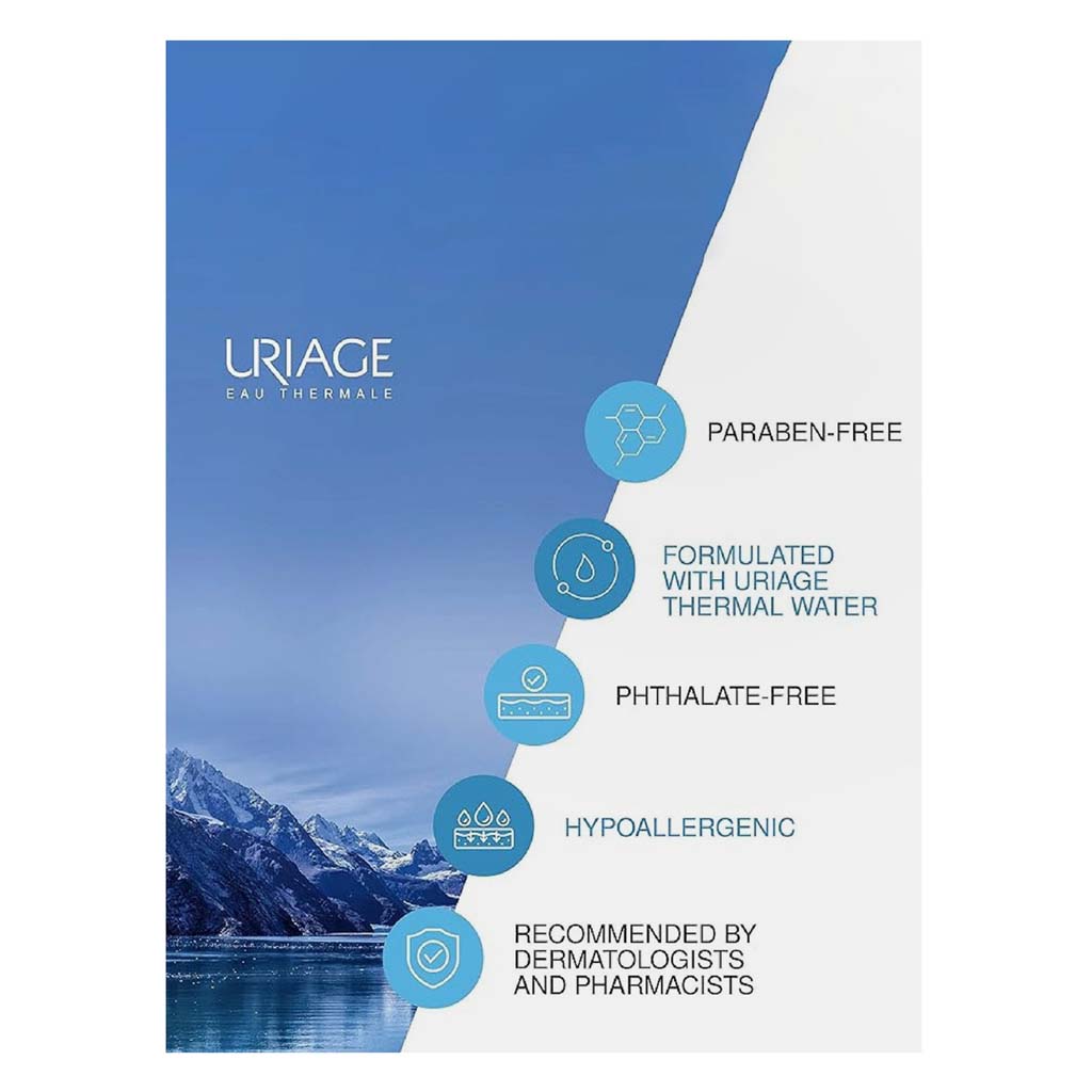 Uriage, Bariederm-Cica Cleansing Gel, Soothing cleansing gel for sensitive and irritated skin, 200ml