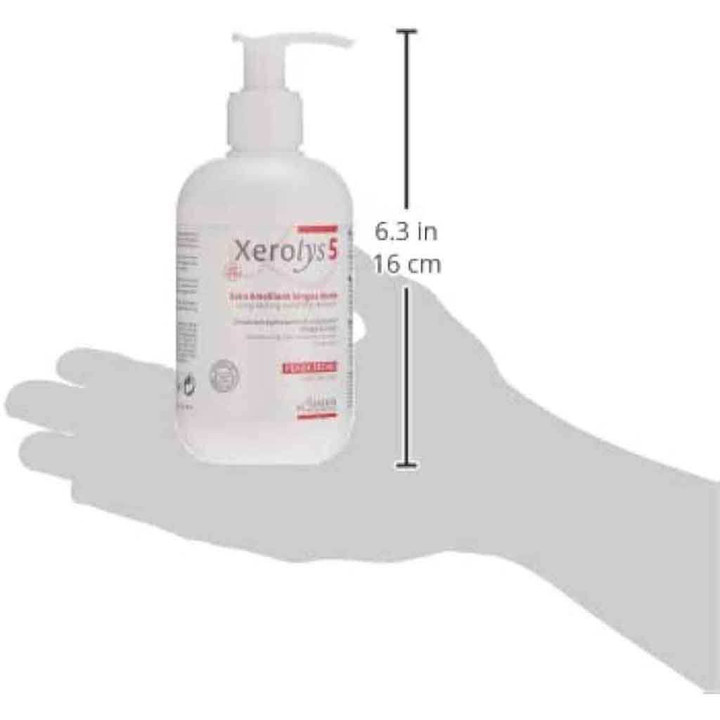 Lysaskin, Xerolys 5 Moisturizing Cream Dry Skin Face and Body, Daily moisturizing cream for dry skin, 200 ml