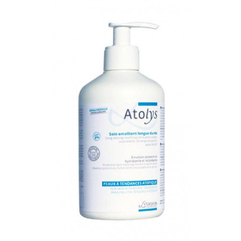 LYSASKIN ATOLYS GEL MOISTURIZING CLEANSER DRY SKIN - ADULTS AND CHILDREN 500 ML