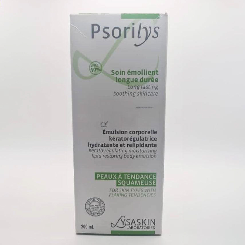 LYSASKIN PSORILYS MOISTURIZER AND KERATO-REGULATING EMOLLIENT SKIN WITH FLAKING 200 ML