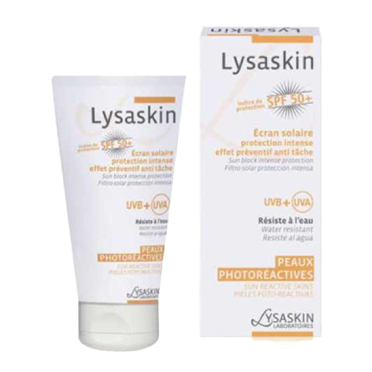 Lysaskin, Sunscreen with Intense Protection, High SPF broad spectrum sun protection, 40 ml