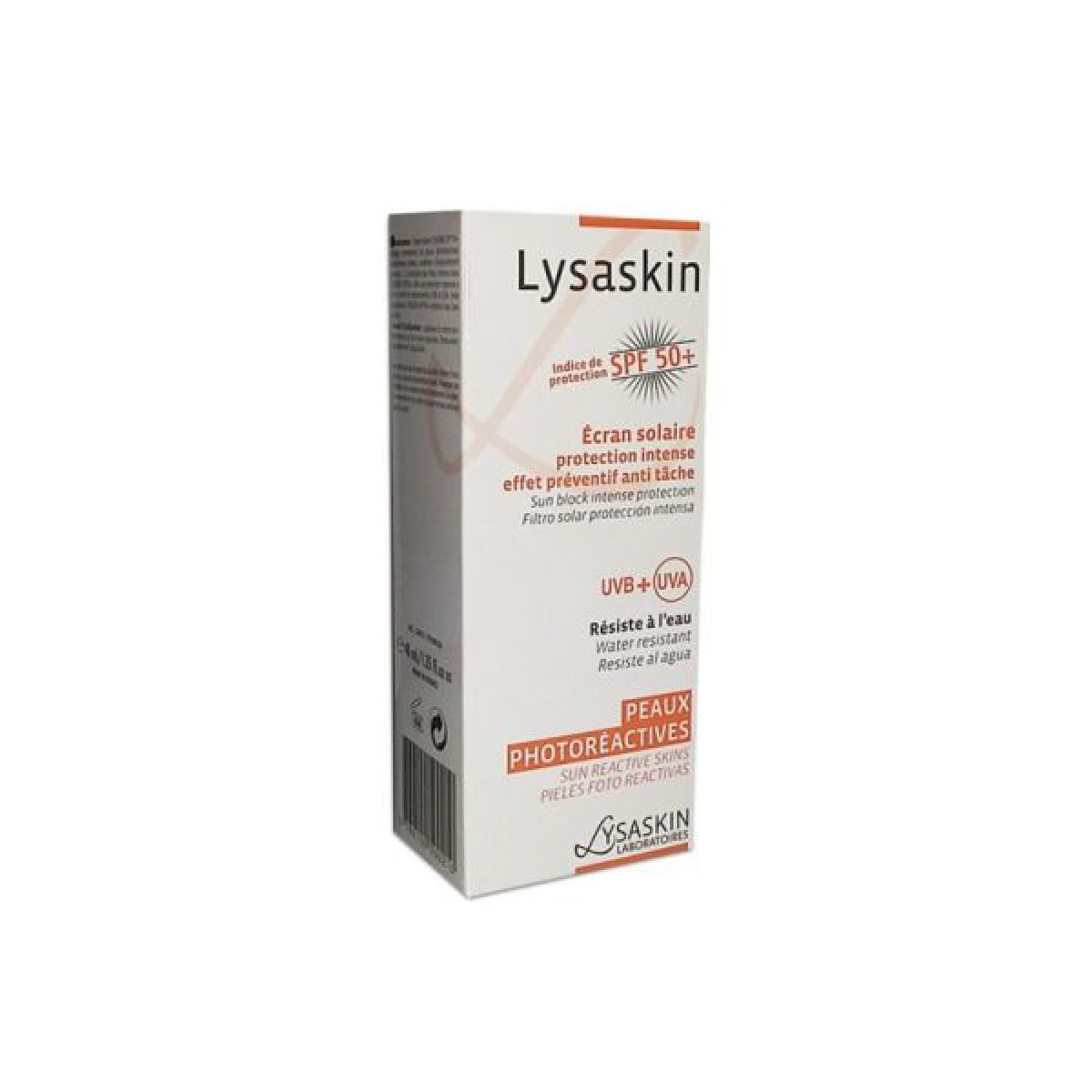 Lysaskin, Sunscreen with Intense Protection, High SPF broad spectrum sun protection, 40 ml