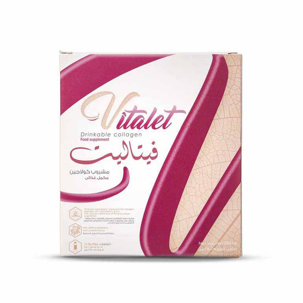 Vitalet, Drinkable Collagen, Collagen supplement for skin and joint health