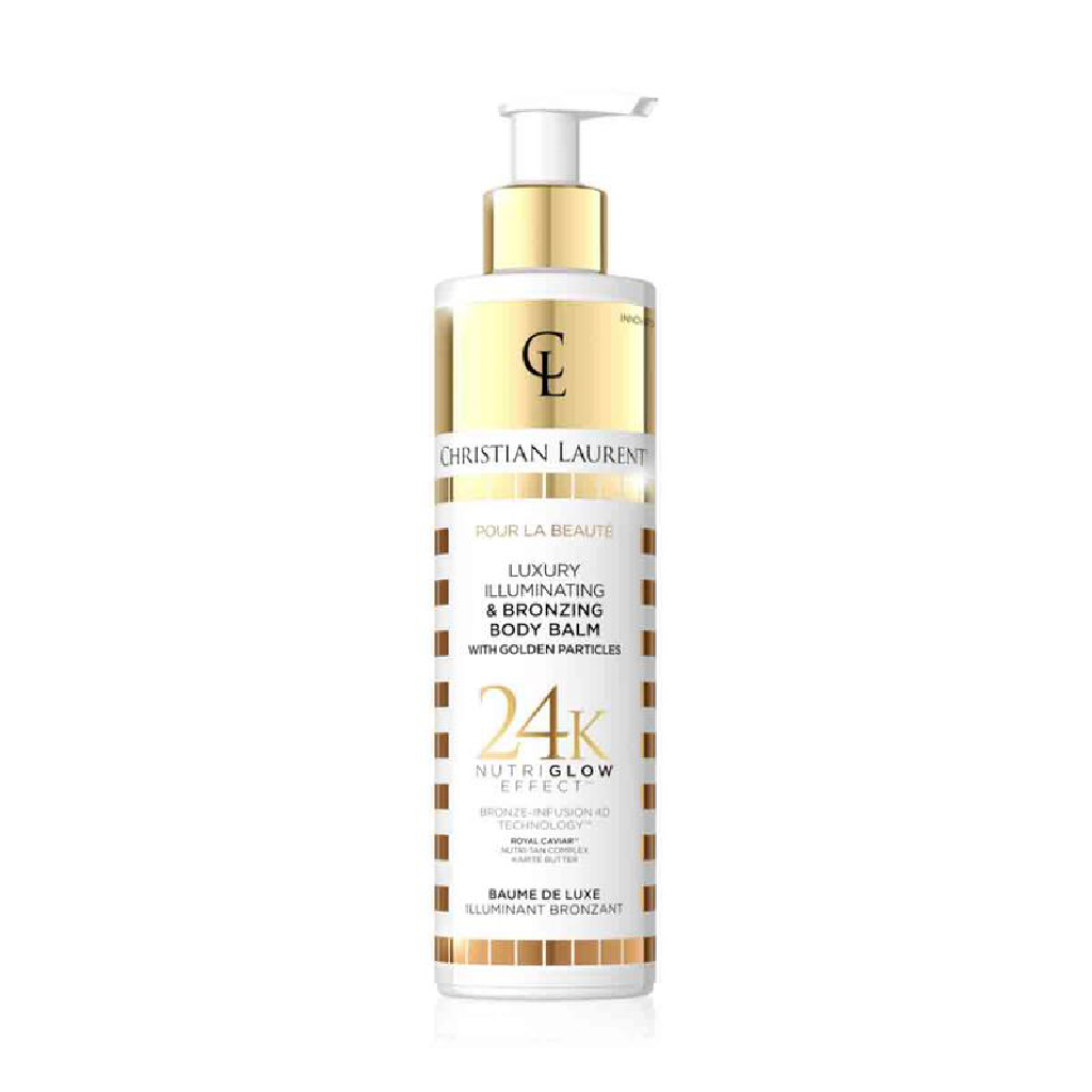 Christian Laurent, Luxury Illuminating & Bronzing Body Balm, Adds glow and sun-kissed radiance to skin, 200 ml