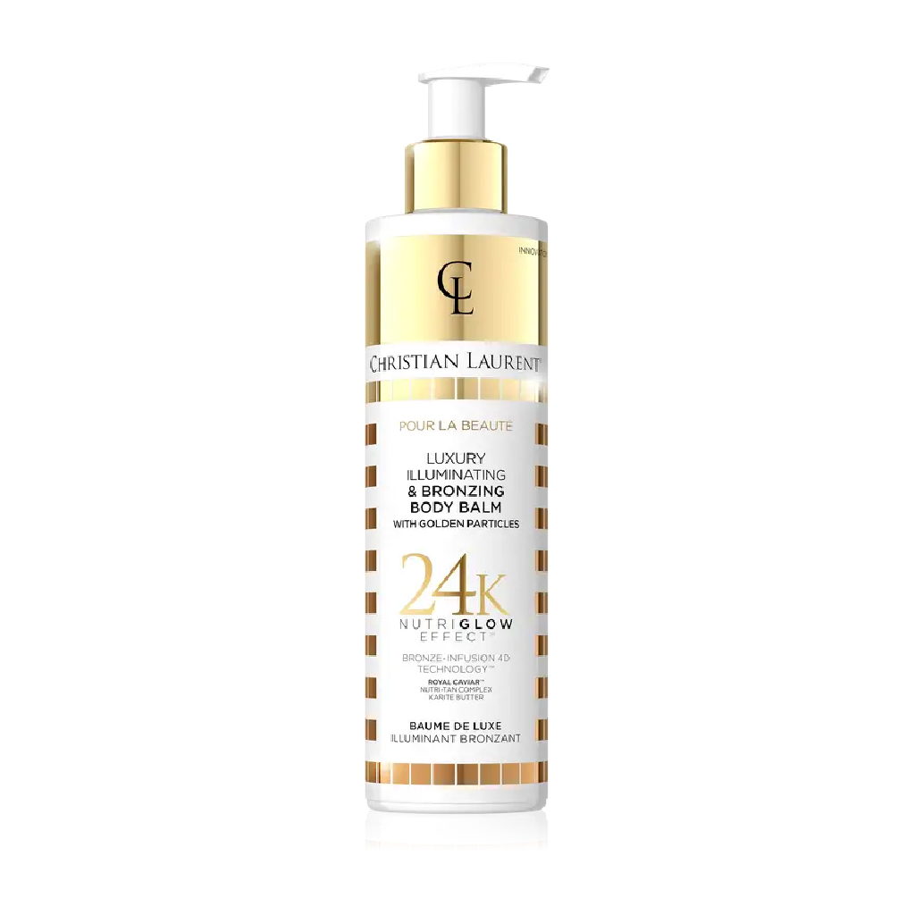 Christian Laurent, Luxury Illuminating & Bronzing Body Balm, Adds glow and sun-kissed radiance to skin, 200 ml