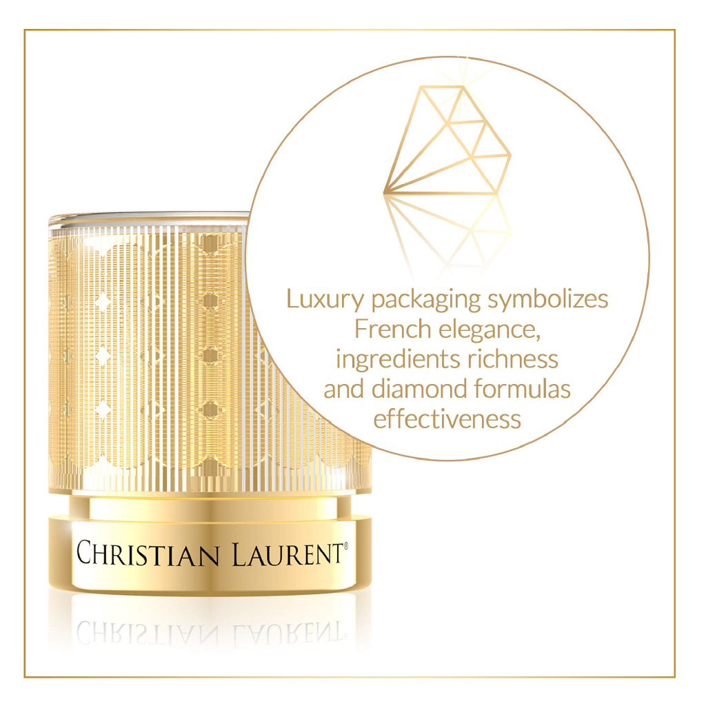 Christian Laurent, Luxury diamond serum, Anti-aging serum for eye, forehead and lip area, 30ml