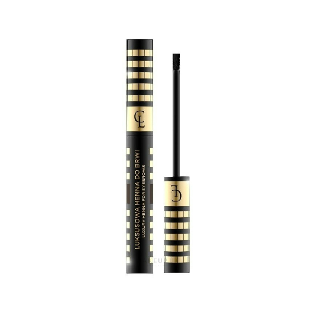 Christian Laurent, Luxury Henna for Eyebrows Dark Brown, Long-lasting eyebrow tint for natural look, 6 ml