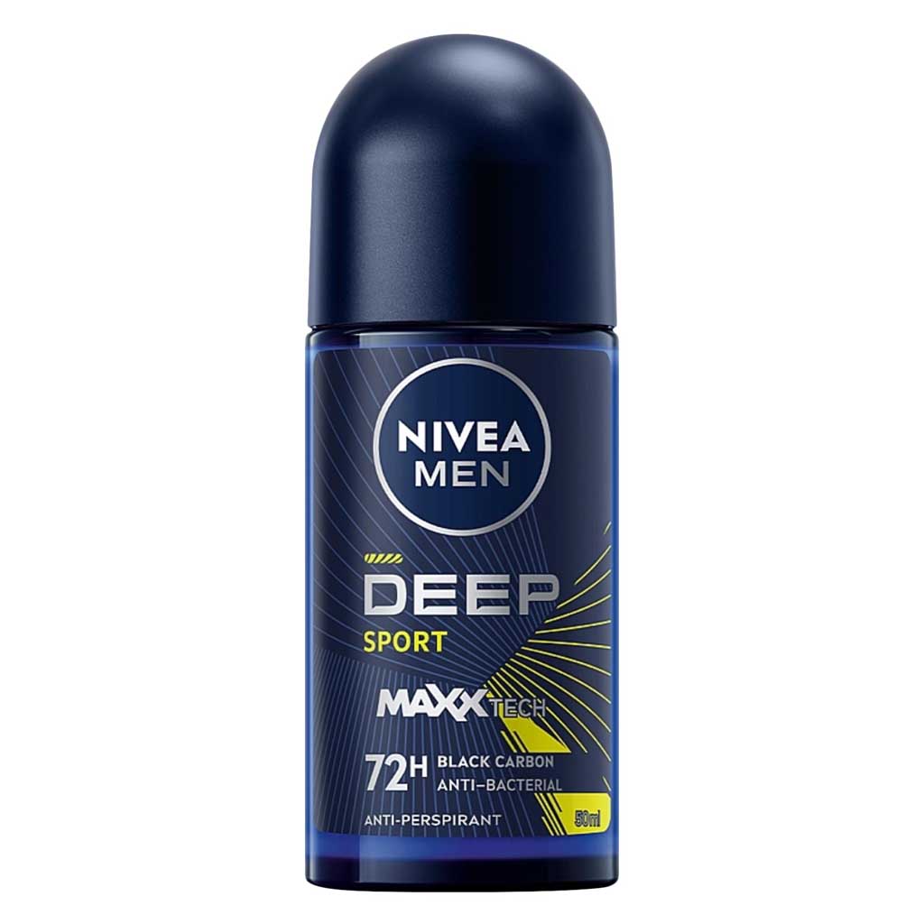 Nivea, Deep Sport Deodorant Spray for Men, High-performance sport deodorant spray, 150ml