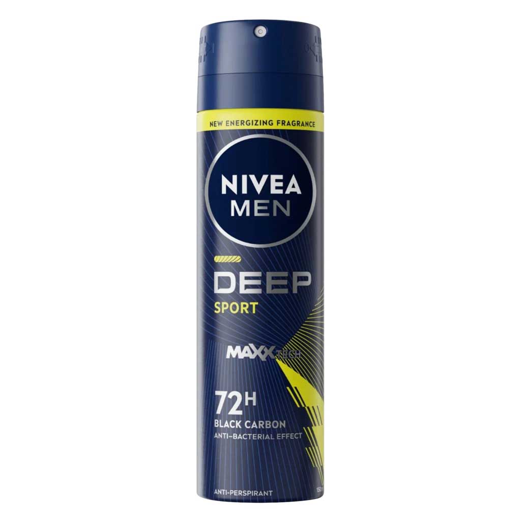 NIVEA Deep Sport Deodorant Spray for Men 150ml