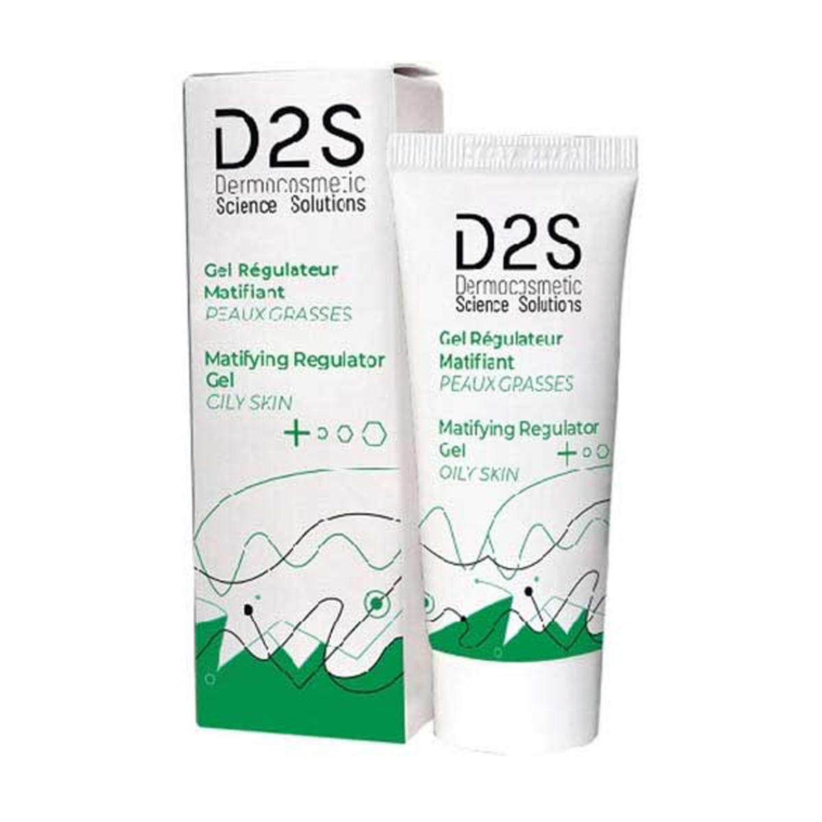 D2S, Matifying Regulator Gel, Oil control gel for matte skin finish, 40ml