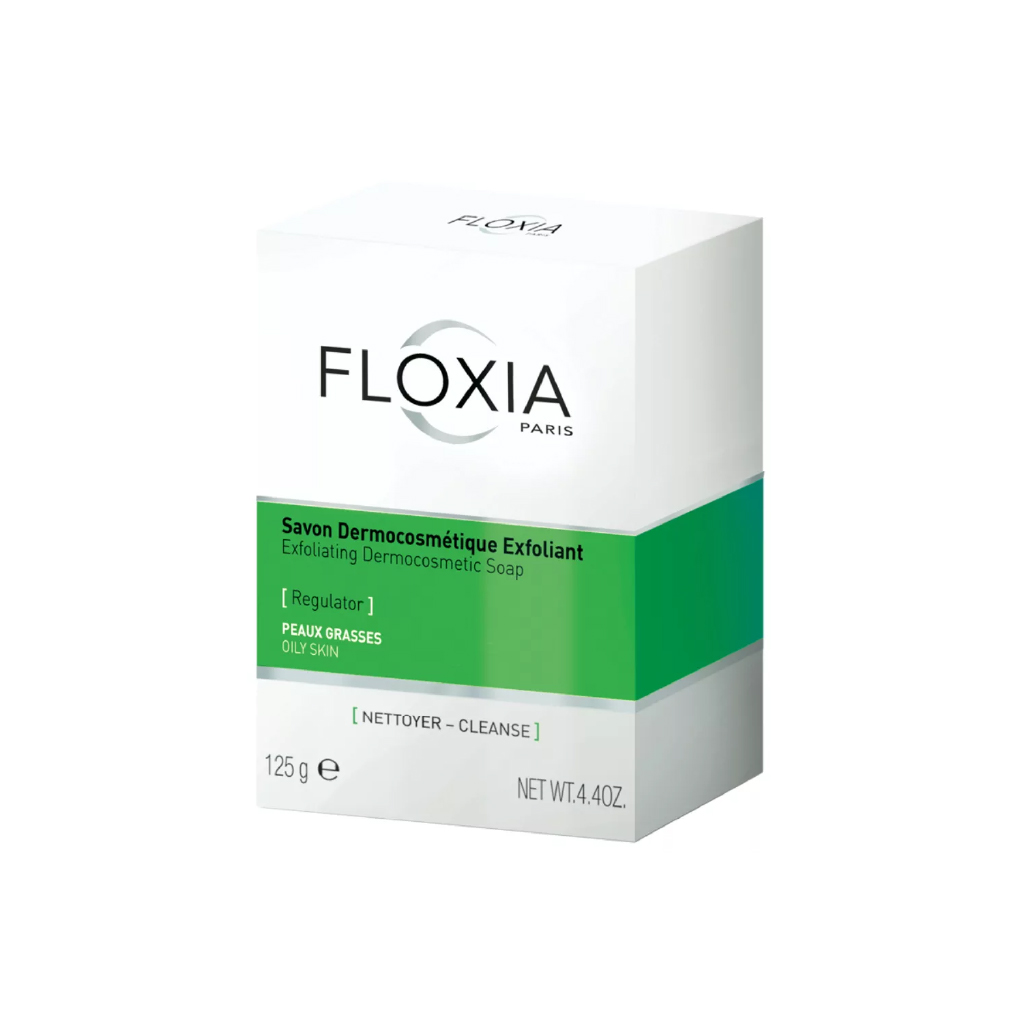 FLOXIA EXFOLIATING & REGULATOR DERMOCOSMETIC SOAP 125 G