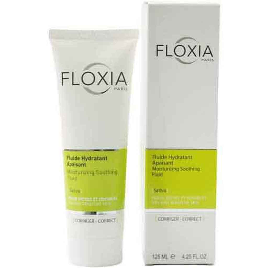 Floxia, Moisturizing Soothing Fluid Sativa, 125ml