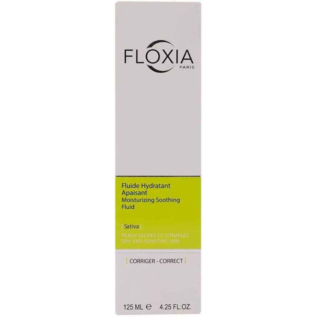 Floxia, Moisturizing Soothing Fluid Sativa, 125ml