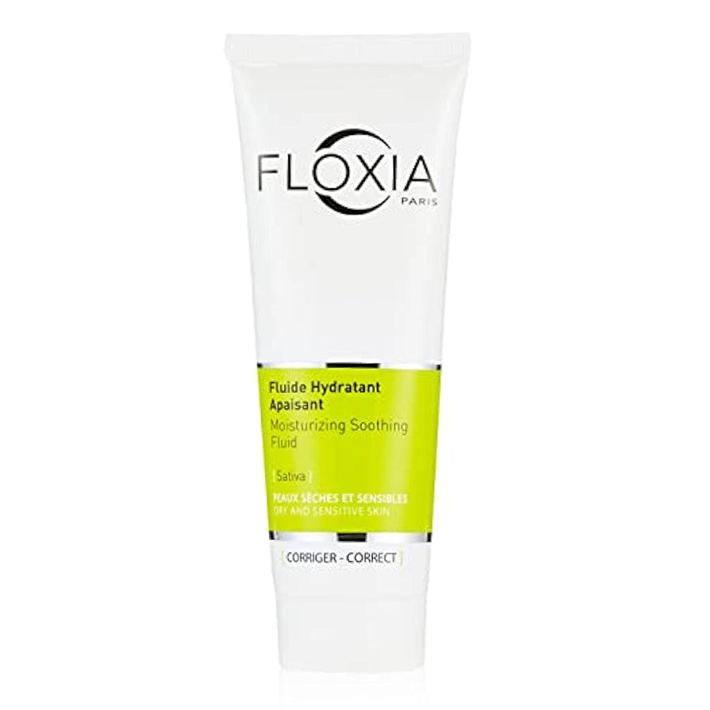 Floxia, Moisturizing Soothing Fluid Sativa, 125ml