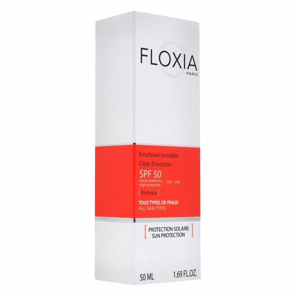 Floxia Clear Emulsion SPF 50 Protection, 50 ml