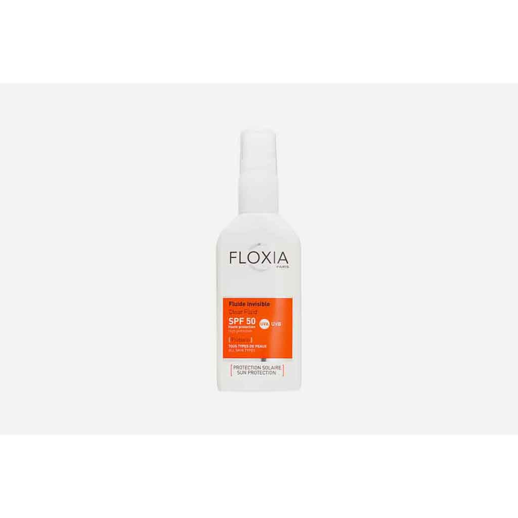 Floxia, Clear Spray Fluid Protexio, High protection SPF 50 spray for sensitive skin, 100 ml