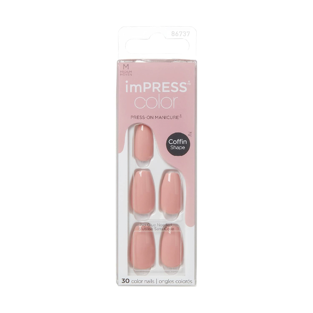 KISS IMPRESS NO GLUE NAILS - IMC504C
