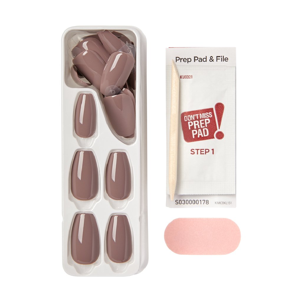 Kiss, Impress Color Nails IMC507C, Press-on nails with vibrant colour and design