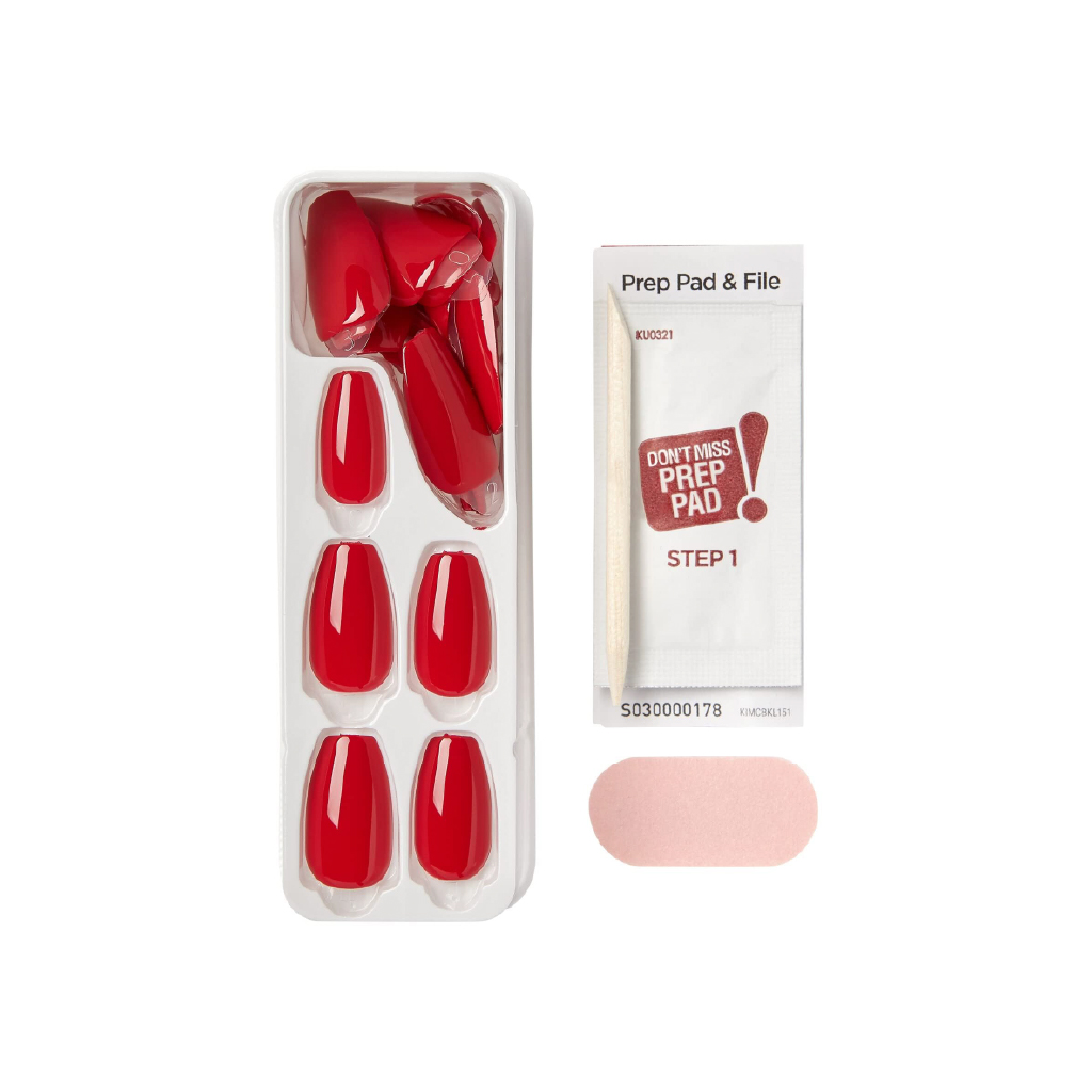 Kiss, Impress no glue nails, Easy-to-apply press-on nails for natural look