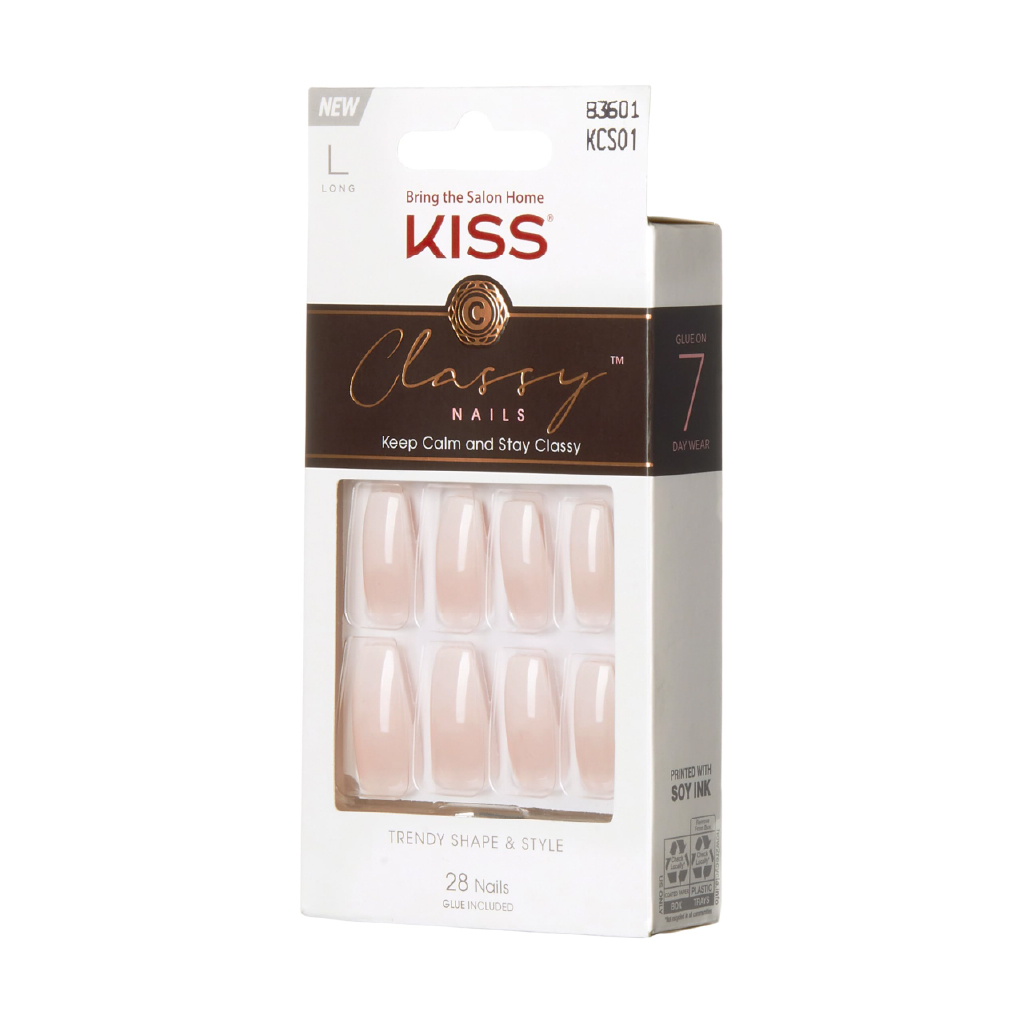Kiss, Classy Nails Nail Polish KCS01C, Elegant nail polish with smooth finish