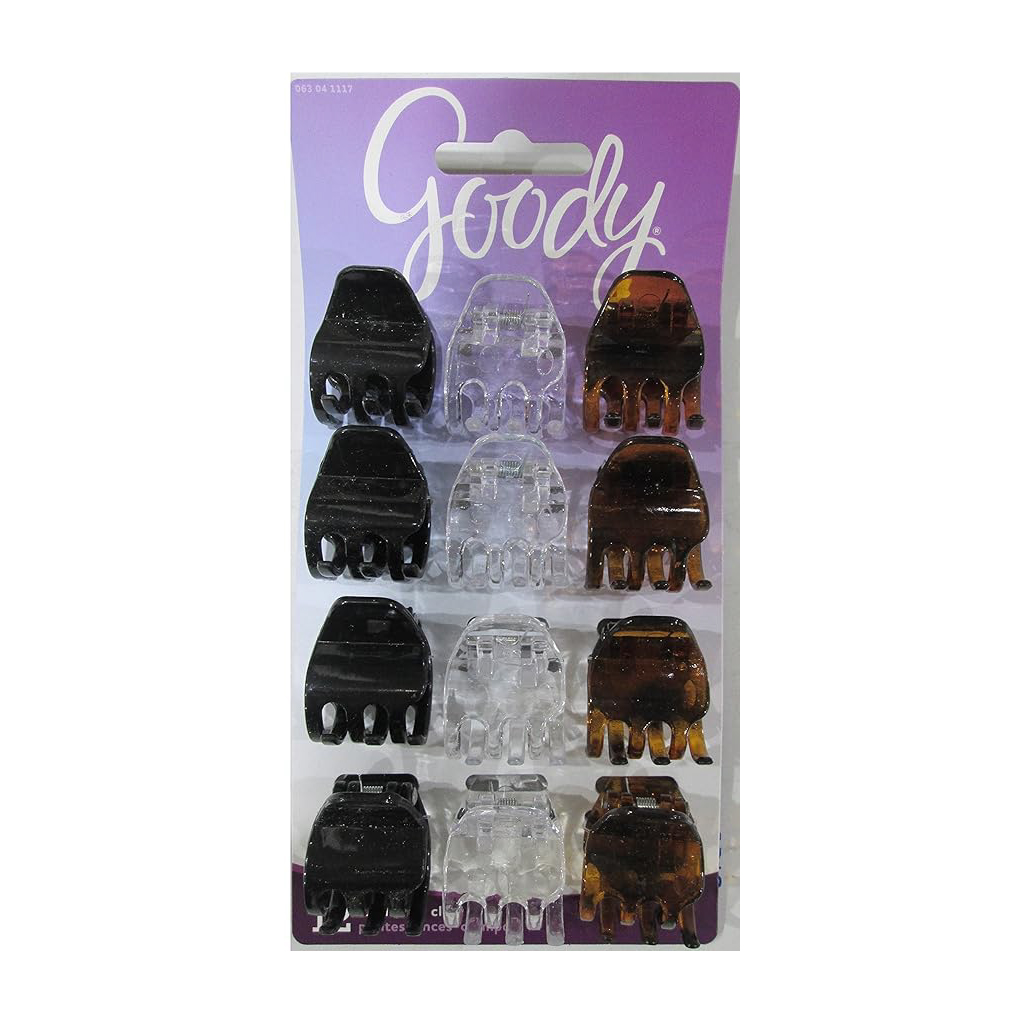 Goody, long-lasting lip color, Vibrant, Small Claw Clip 6pcs - Gd32922