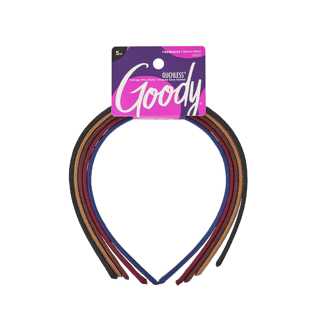 GOODY HEADBAND THIN ASSORTED - GD03624